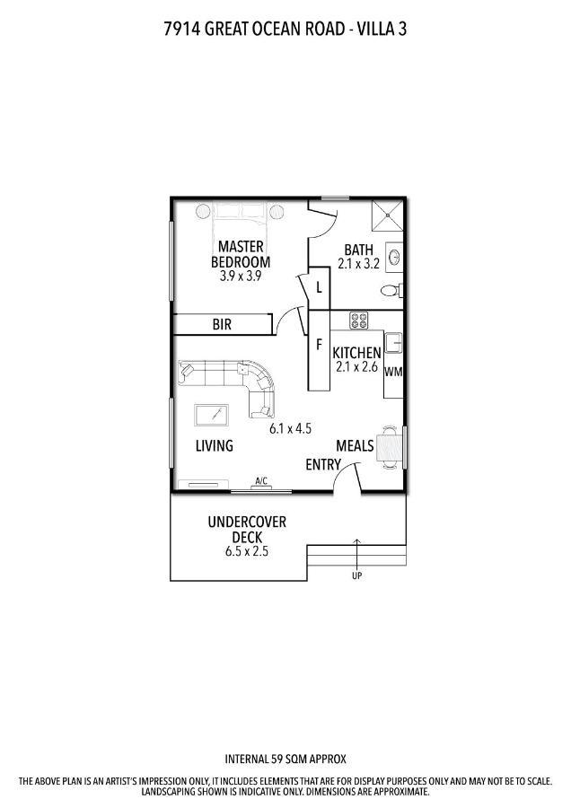 Otway Coastal Villas, 1 Bedroom Villa. Princetown Eksteriør bilde
